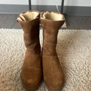 Brown Uggs w/ small platform (gently worn)
